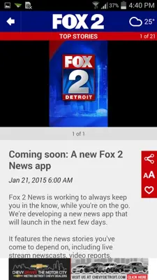 FOX 2 Detroit android App screenshot 9