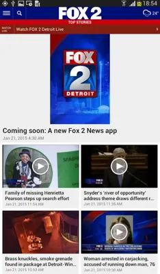 FOX 2 Detroit android App screenshot 2