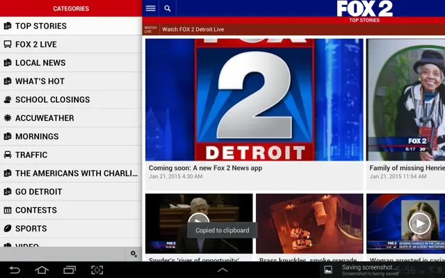 FOX 2 Detroit android App screenshot 4