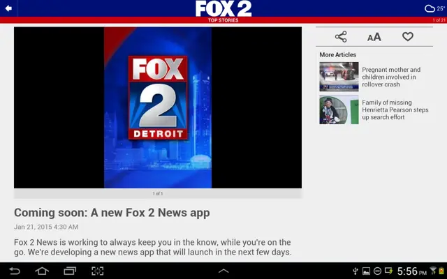 FOX 2 Detroit android App screenshot 5